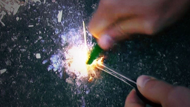 How to Use a Magnesium.Flint Fire-starter
