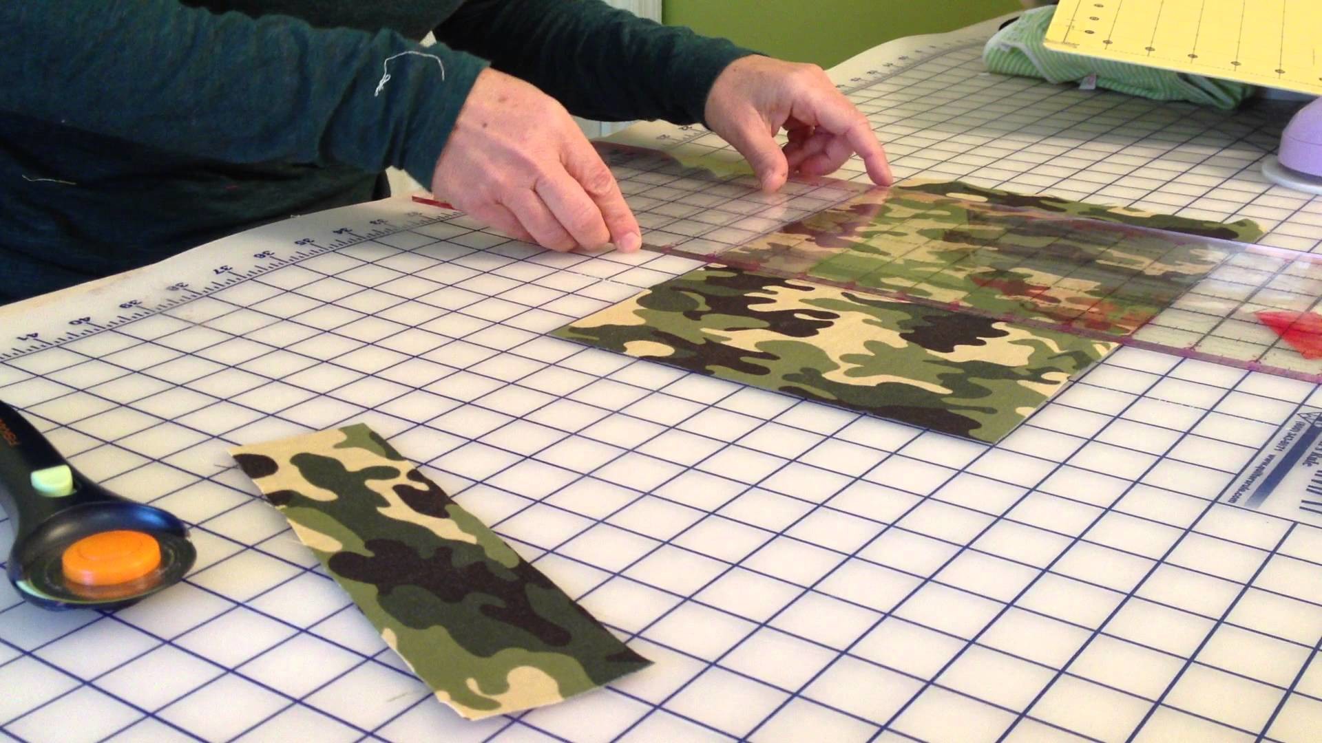 How To Use a Rotary Cutter and Cuttable Mat To Cut Fabric
