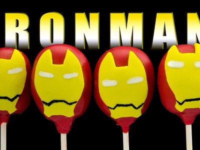 Iron Man Cake Pops - How to Make by Cookies Cupcakes and Cardio
