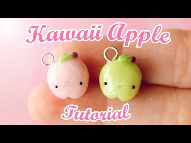 Kawaii Apple Charm │ Polymer Clay Tutorial
