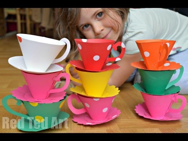 Paper Teacups Tutorial