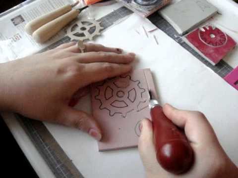 Rubber Stamp Carving for Beginners