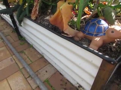 Wicking bed how to.  A self watering garden bed. 