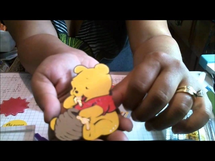 Winnie the Pooh Cricut Card
