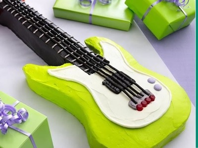 Birthday Cake Ideas: Electric Guitar Birthday Cake