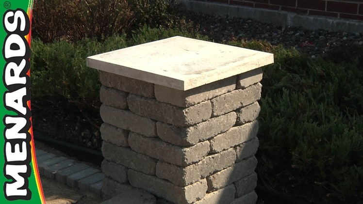 Concrete Block Columns - How To Build - Menards