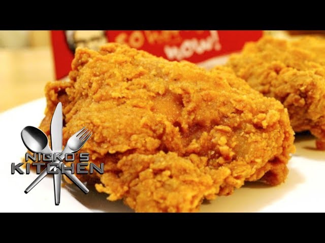 COPYCAT KFC FRIED CHICKEN - HOMEMADE