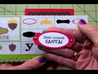 "HERE COMES SANTA!" CRICUT CHRISTMAS CARD