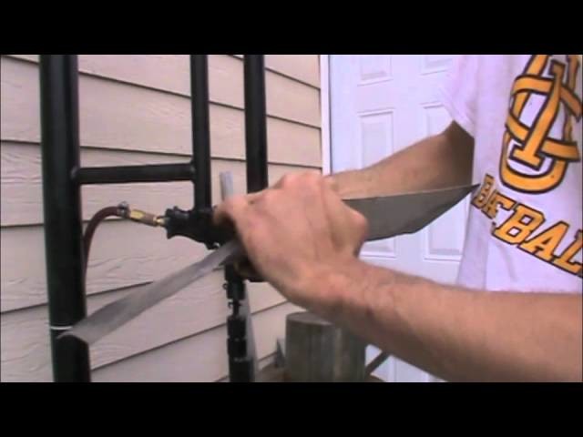 Homemade planishing hammer