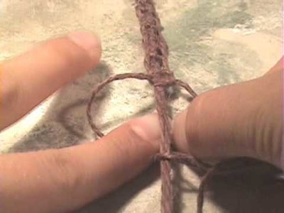 How to: Basic Hemp bracelet