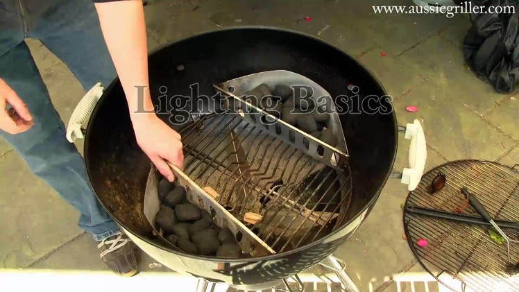 How to - Charcoal Kettle Barbecue Basics - No Recipe