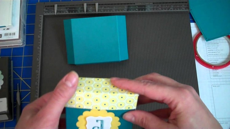 How to make a 3x3 card box
