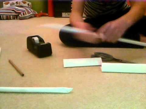 How to make a decent sword out of paper