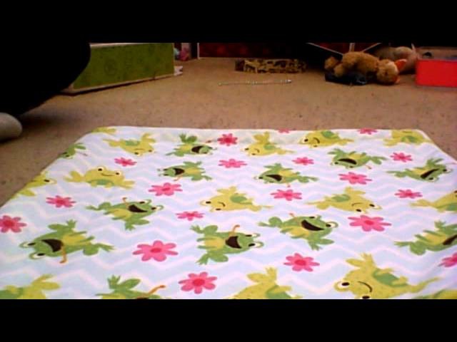 How to make a doll bedding set tutorial part 2
