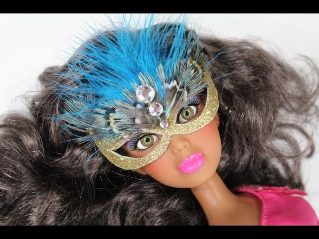 How to Make a Doll Mask - Doll Crafts