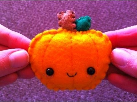 How to Make a Kawaii Pumpkin Plushie