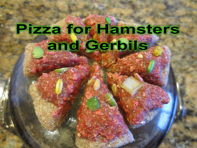 How to make a pizza for hamsters and gerbils