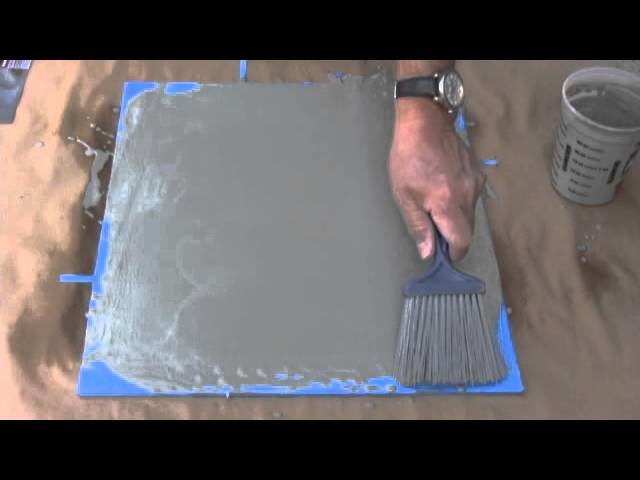 How to make concrete floors look like wood