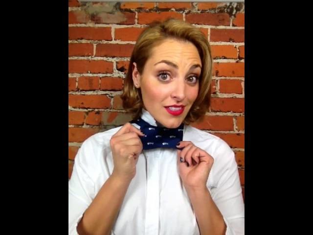 How to tie a Bow Tie: Easy Bow Tie Tutorial