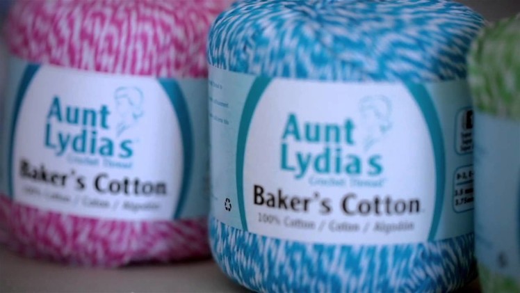 Introducing Aunt Lydia's Baker's Cotton Thread