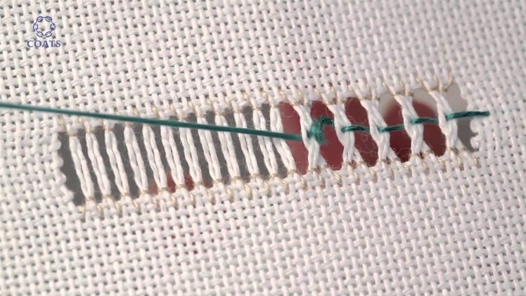 Learn How To Do an Interlaced Hem Stitch