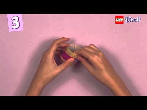 LEGO® Friends How To: Make napkin rings