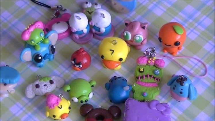 My Character Polymer Clay Charms