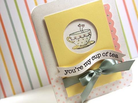 My Cup of Tea - Make a Card Monday #95