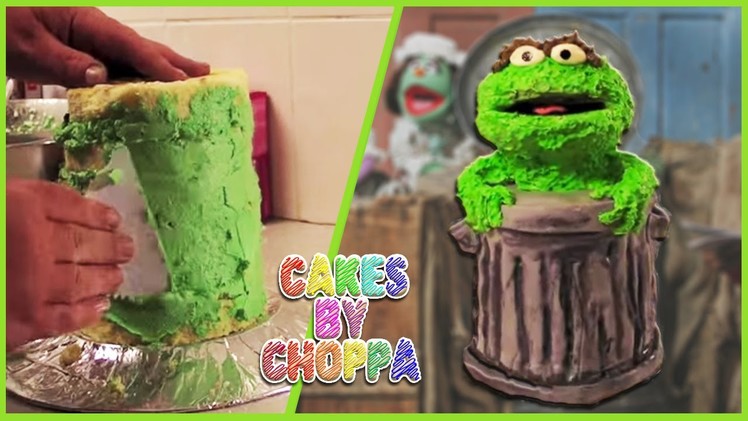 Oscar the Grouch Cake (How To)