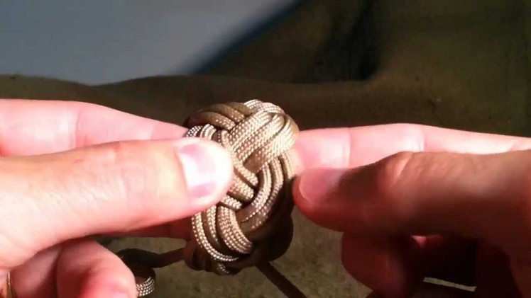 Paracordist How to make a Sailor Knot Bracelet, Turks Head Bracelet, Part II w. paracord