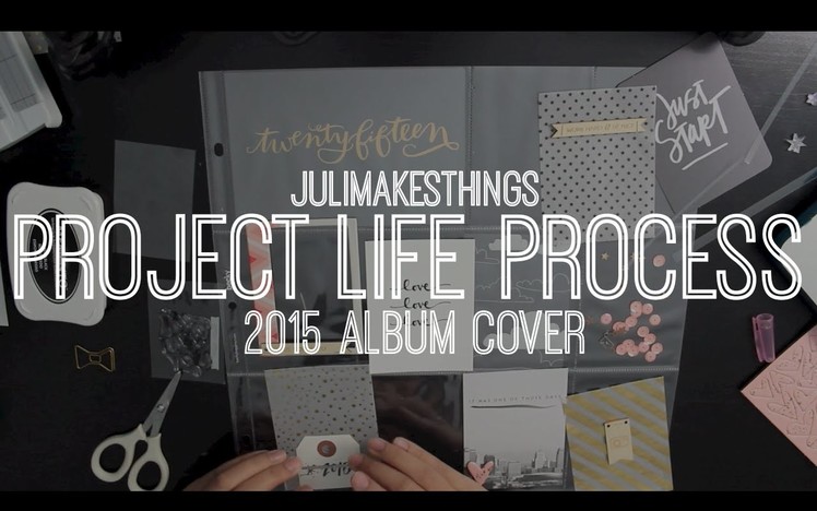 Project Life Process: Project Life 2015 Cover | julimakesthings