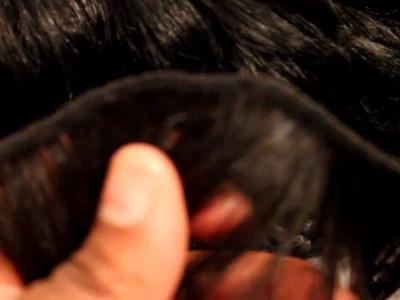 Sew-in 101: Easy Way To Properly Sew in weave.extensions yourself (my way) tutorial