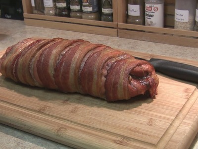 Smoked Bacon Wrapped Pork Tenderloin - MY way!