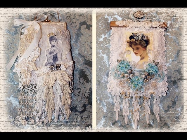 Vintage Inspired Wall Hanging and Purse with Tresors de Luxe