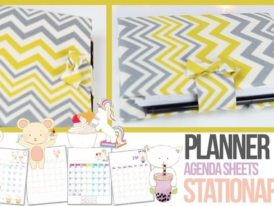 Agenda Tutorial - Planner & Stationery - How To Make Your Own Planner
