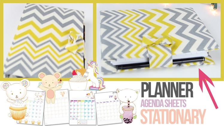 Agenda Tutorial - Planner & Stationery - How To Make Your Own Planner