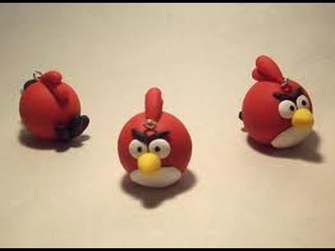 Angry birds polymer clay tutorial