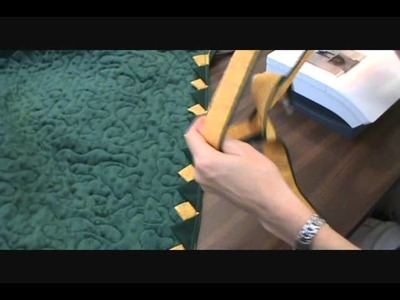 Binding a Quilt with Ruffles or Prairie Points.wmv