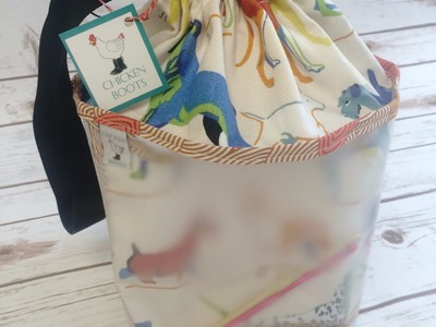 Chicken Boots Project Bag