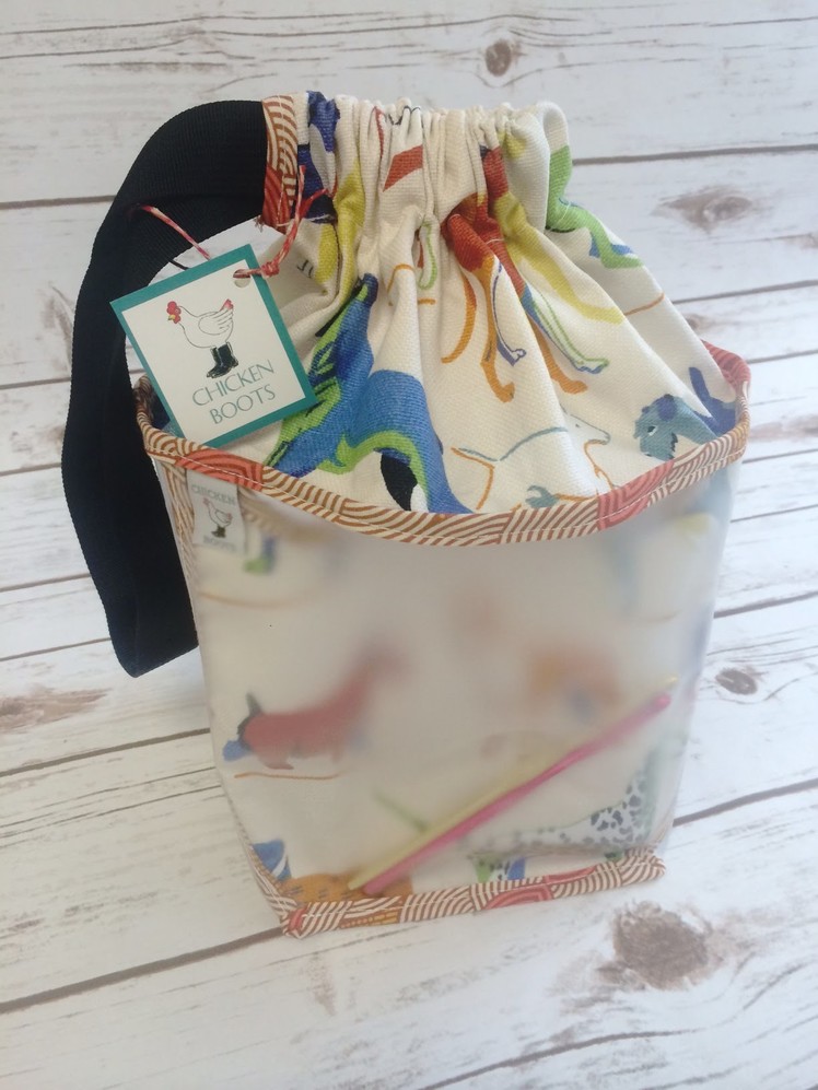 Chicken Boots Project Bag