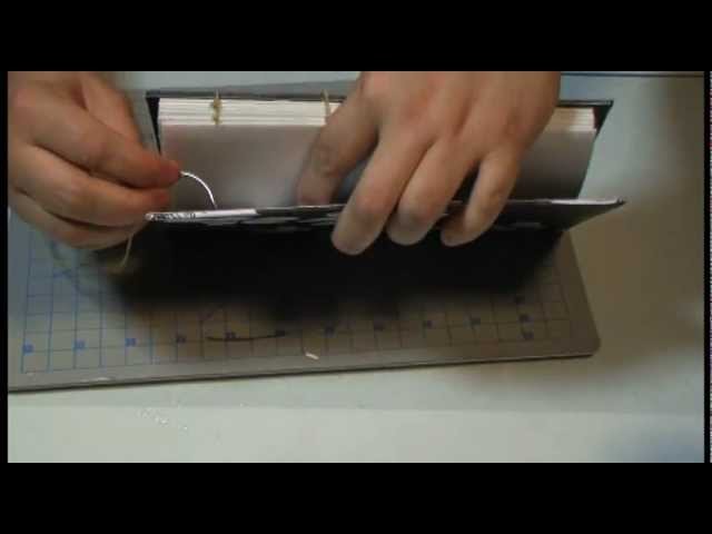Creating a Drawing Journal with Covers and the Coptic Stitch