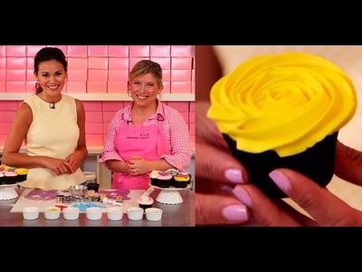 Cupcake Decorating Tips From the Pros | Georgetown Cupcake Tutorial | Food How To