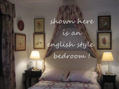 Decorate a small elegant bedroom.wmv