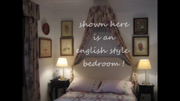 Decorate a small elegant bedroom.wmv
