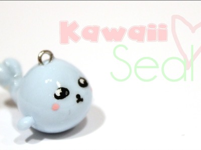 ◕‿‿◕ Little Seal! Kawaii Friday 64 (Tutorial in Polymer Clay)