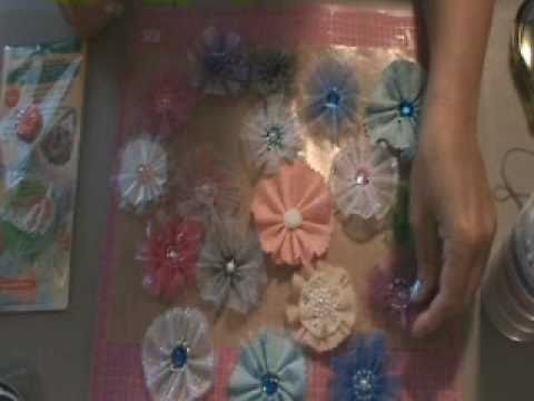 Flower Tutorial - Could Be Prima Flowers That I Made With My Yo-Yo Maker