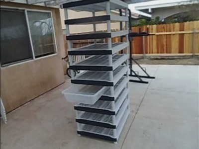 How to build a cheap snake rack