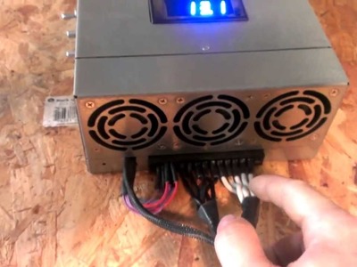 How to build a high amperage DC power supply.