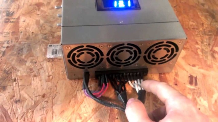 How to build a high amperage DC power supply.