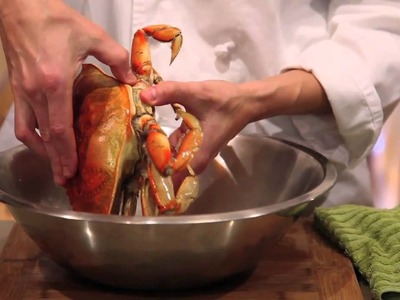 How to cook and clean a Dungeness crab